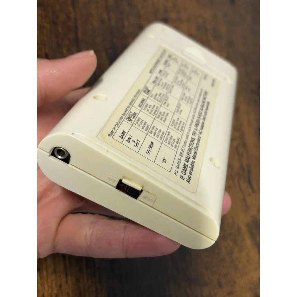 Mattel Electronics Computer Gin Vintage Tabletop Handheld Game 1979‎